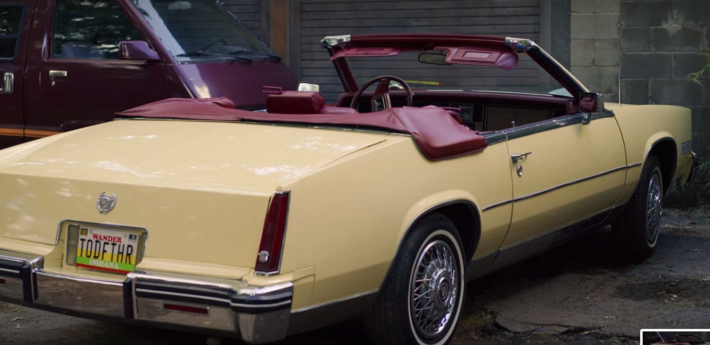 Anyone know what Hopper's "TODFTHR" license plate is referencing? It's a  rhyme with "Godfather," but that's as much as I understand. : r/ StrangerThings