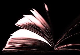 mysterious looking book symbolizing text variables