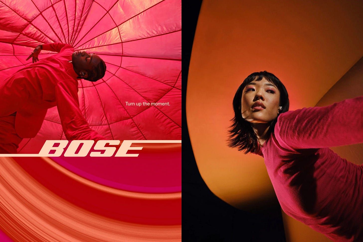 Collins' rebrand of Bose leaves the original 1960s wordmark (mostly)  untouched