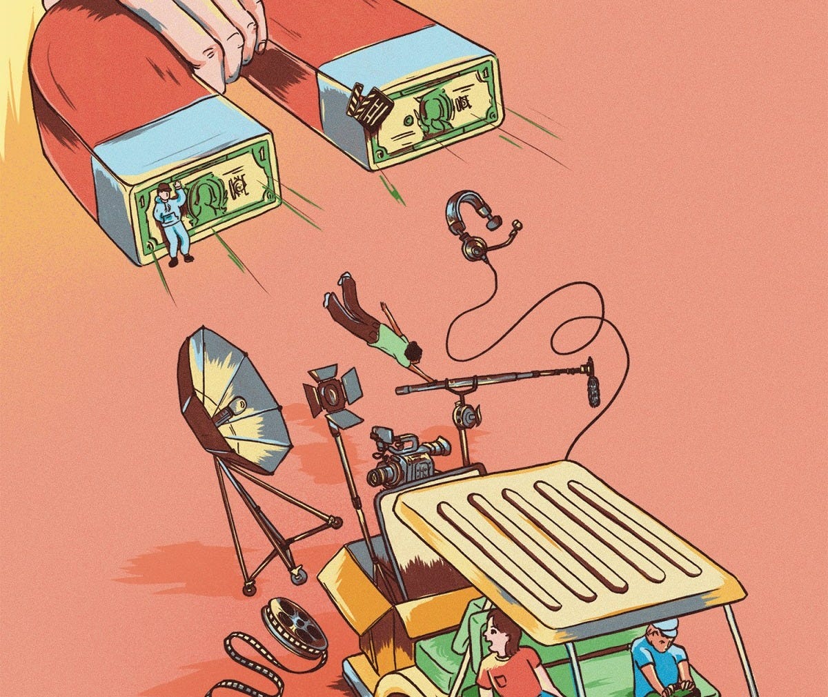 California Runaway Production Illustration