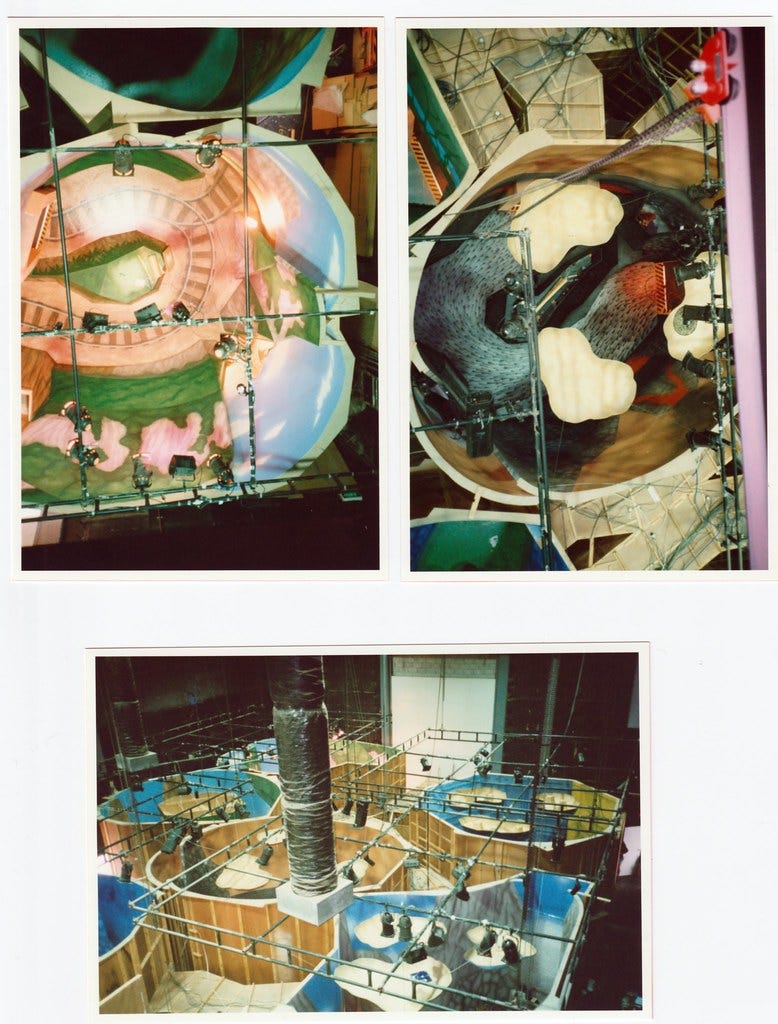 A collection of photographs from the set (photograph 2)