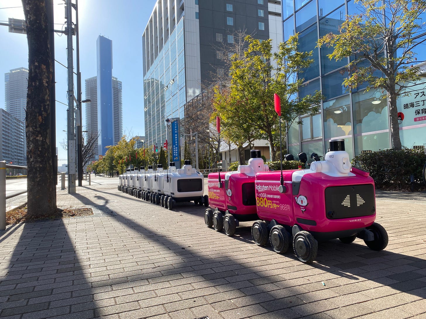 Rakuten Scales Up Autonomous Delivery Service with Advanced Robots, Wider  Service Area and More Stores | Rakuten Group, Inc.