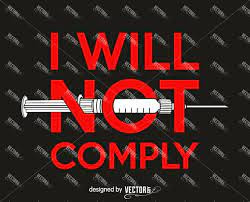 I Will Not Comply SVG Cut File Instant Download - Etsy