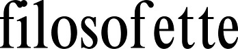 filosofette