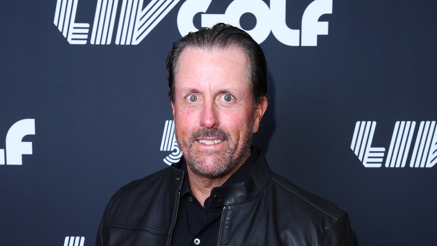 Phil Mickelson is the Freaked Out Face of LIV Golf Phil Mickelson is the Freaked Out Face of LIV Golf
