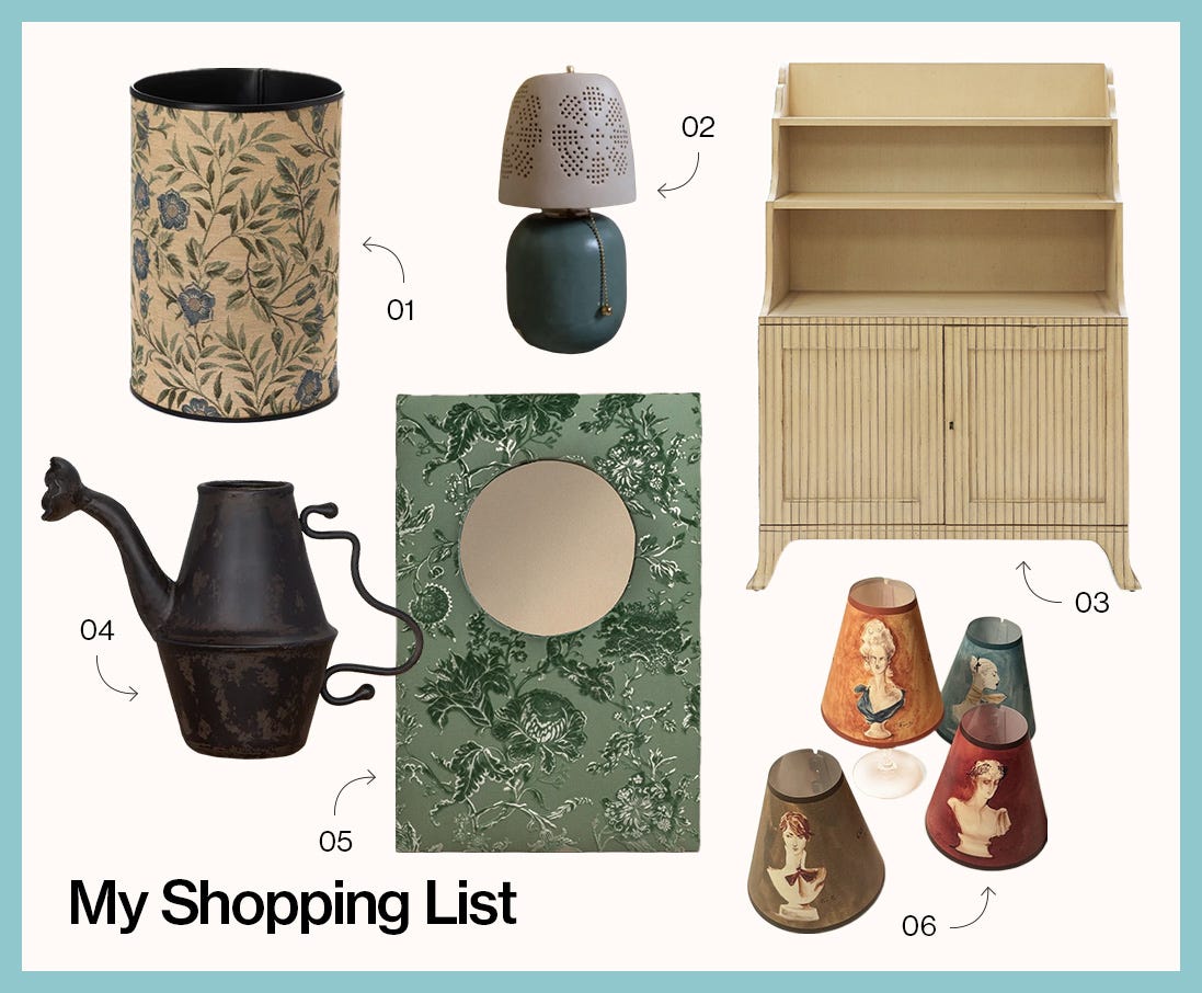 Olivia's Shopping List