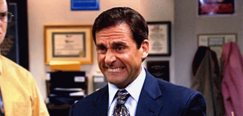 The Office Michael Scott GIF - The Office Michael Scott Grimace - Discover  & Share GIFs