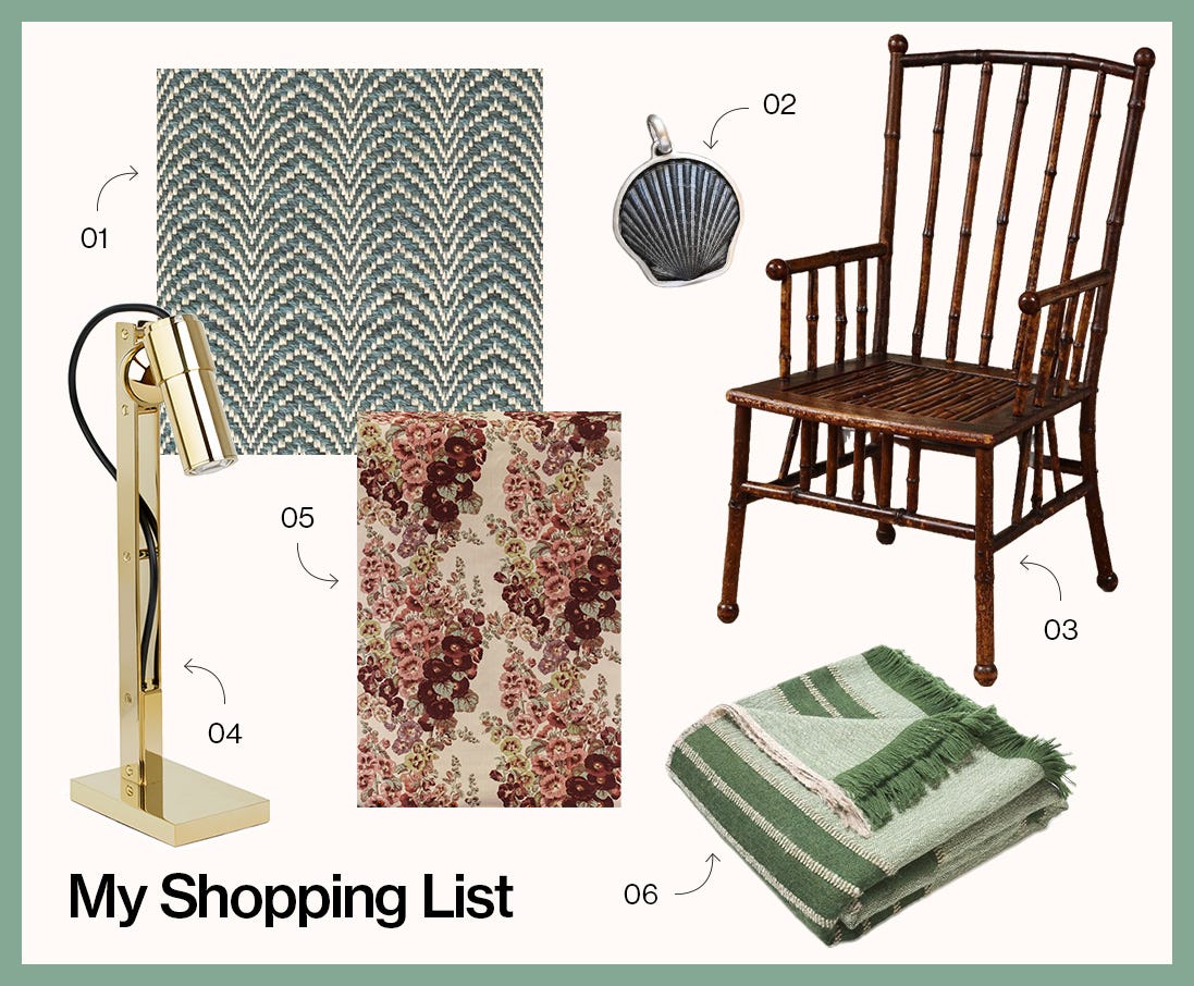 Lauren Carlucci's shopping list