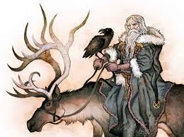 Anton - Happy Holiday wishes from Odin! 🎄❄️ • #fantasyart #yule  #fantasyillustrator #odin #norsegods #fairytaleillustration | Facebook