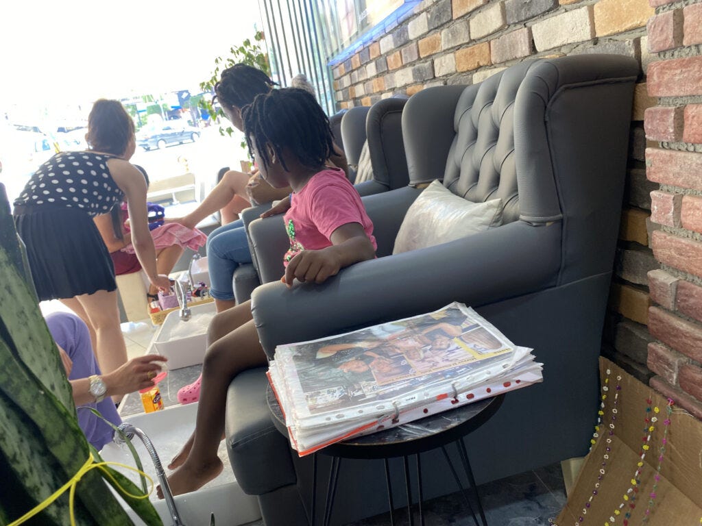 pedicures in Hisaronu