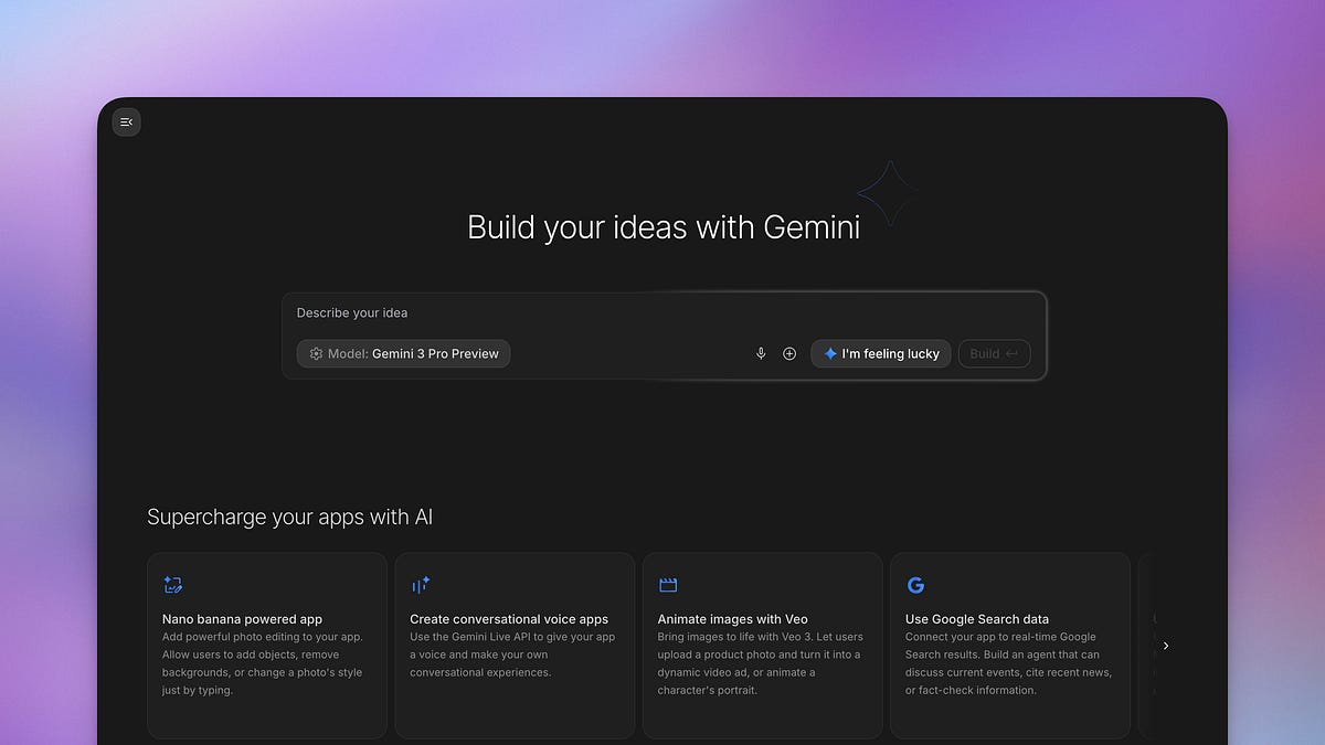 Vibe Coding with Google AI Studio - by Xinran Ma