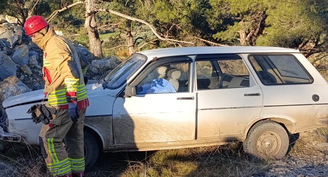 - Kalp krizi geçirdiği değerlendirilen sürücünün daha önce birkaç kez