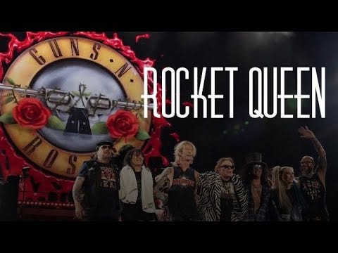 Guns 'N Roses -Rocket Queen- LIVE - YouTube