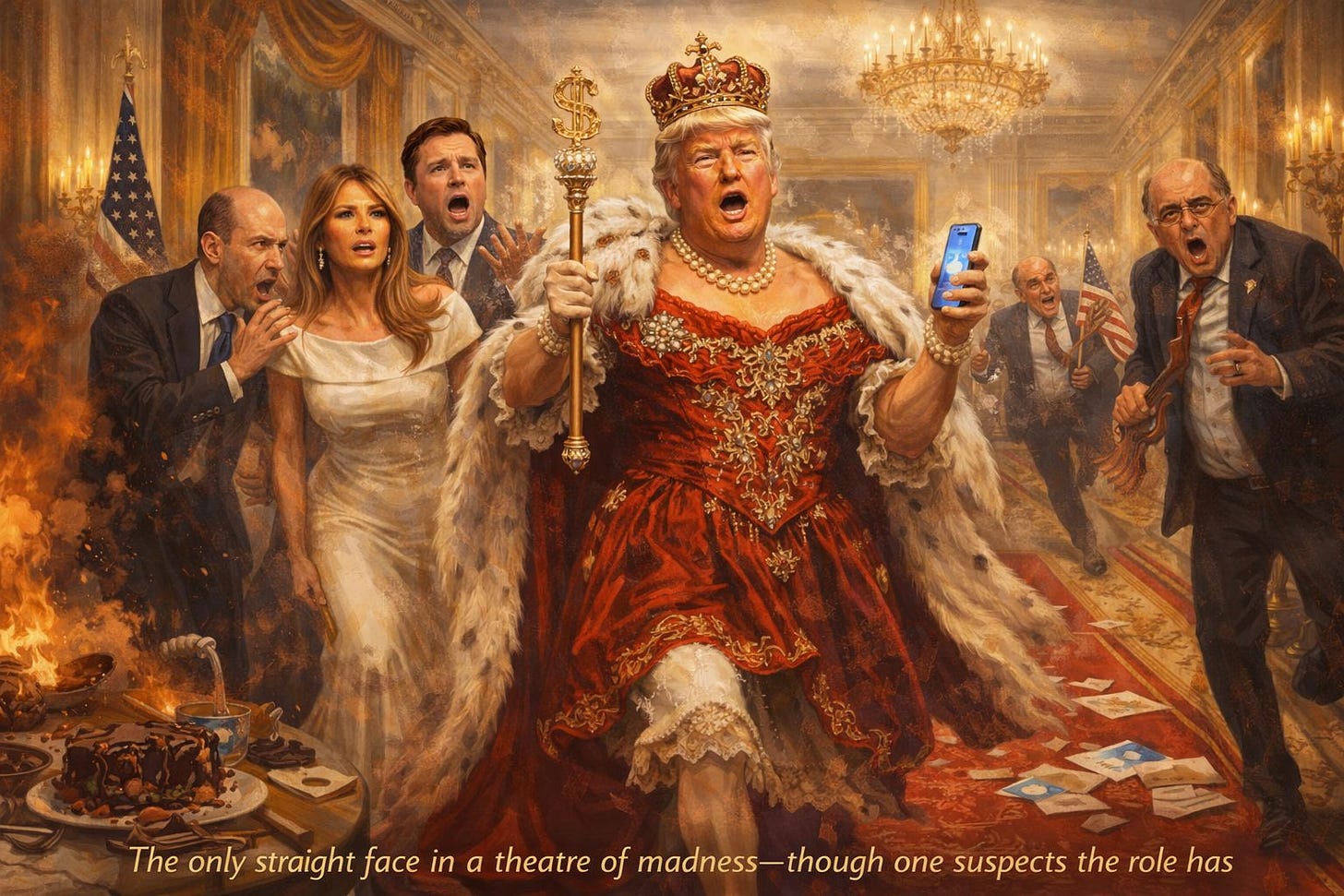 “Too much sugar, too much attention, and absolutely no supervision.” “Too much sugar, too much attention, and absolutely no supervision.”