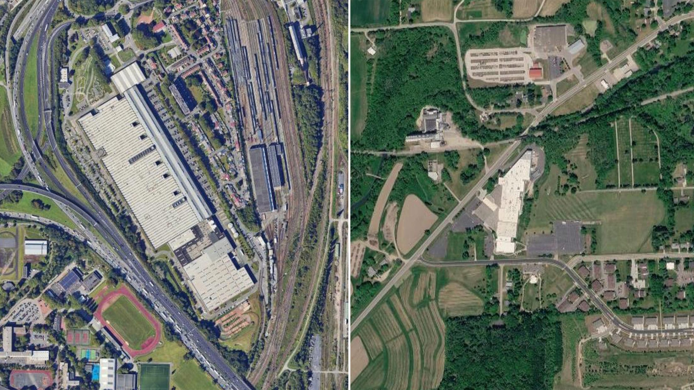Decathlon Btwin Village vs. Trek headquarters Decathlon Btwin Village vs. Trek headquarters