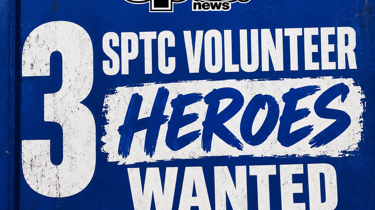 Seeking THREE volunteers to become SPTC community heroes!