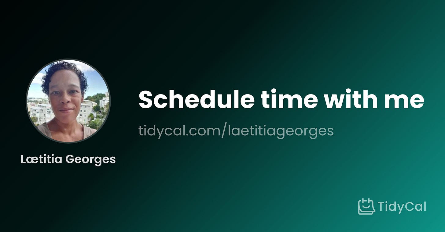 Schedule time with me