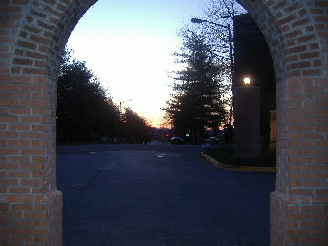 The sun rises over Annapolis. The sun rises over Annapolis.