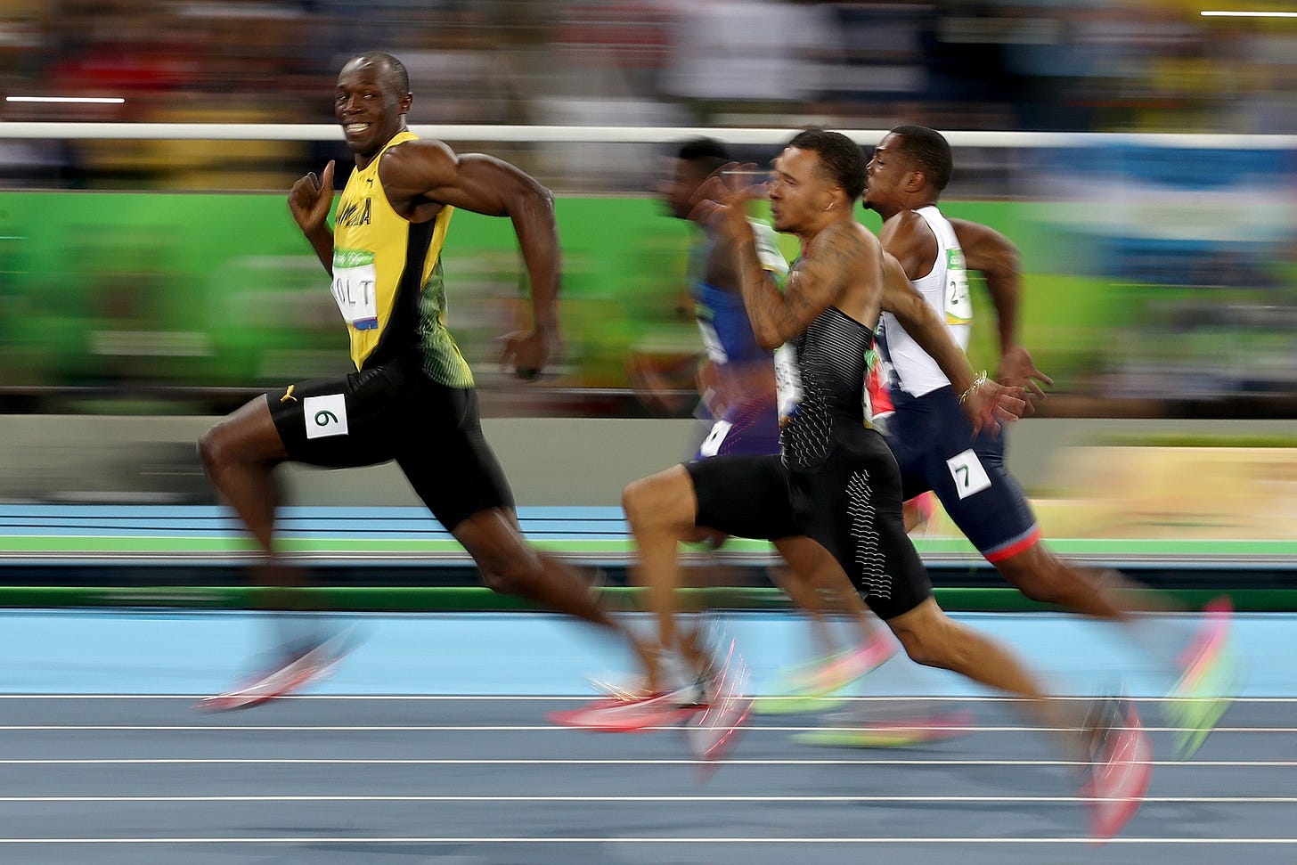 2016 Rio Olympics: The Happiest Photo of Usain Bolt