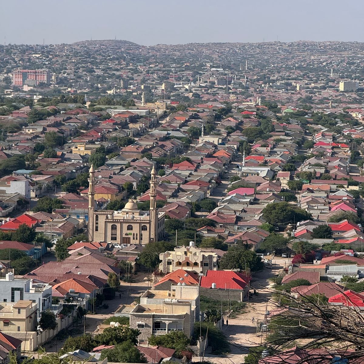 Hilltop view of Hargeisa Hilltop view of Hargeisa