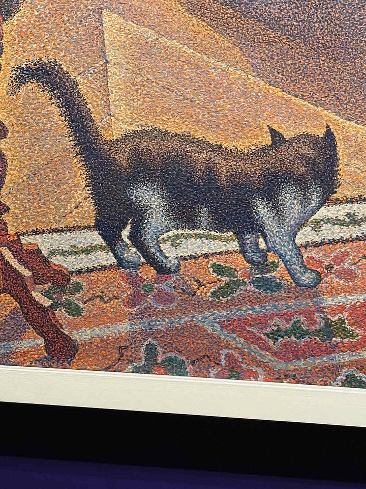 Details from Radical Harmony, Neo-Impressionism at the National Gallery