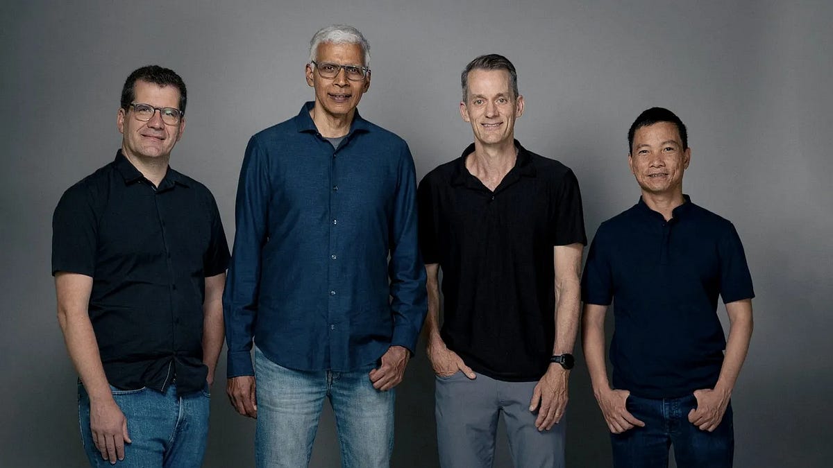 Google just funded the startup its 4 best people left to build