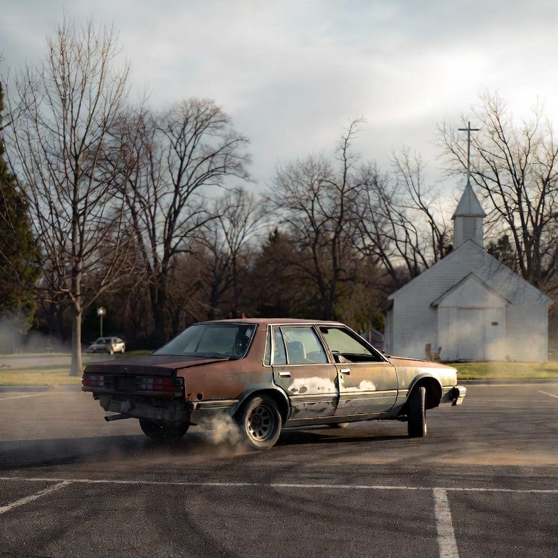 Donuts in the Church Parking Lot