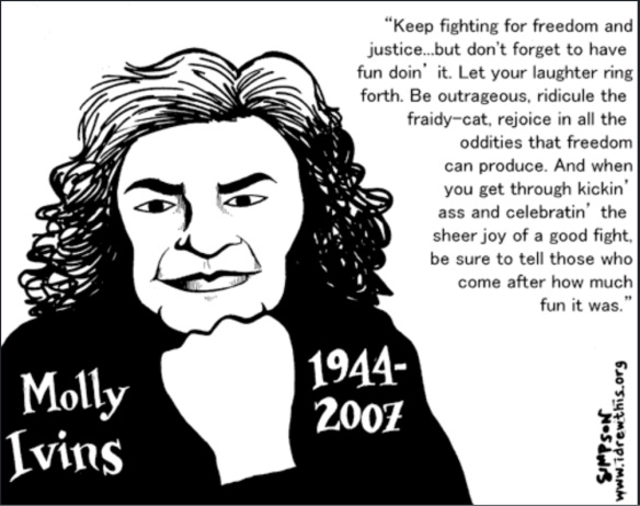 RAISING HELL WITH MOLLY IVINS |