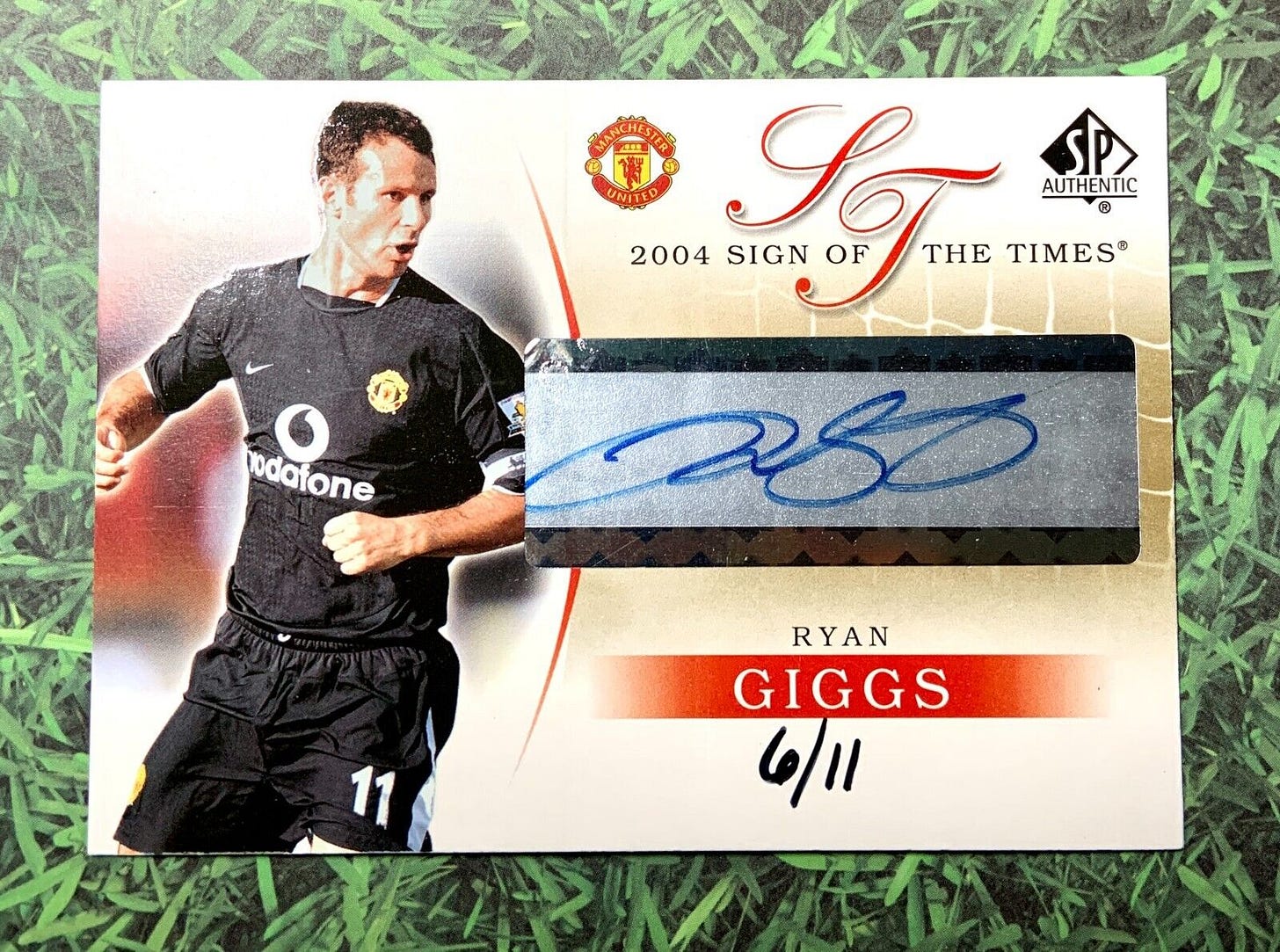 Upper Deck 2004 Ryan Giggs Manchester United Sign Of The Times Auto /11 - Picture 1 of 12