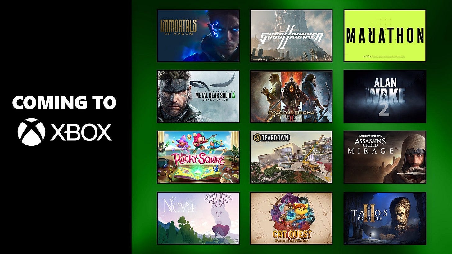 Microsoft cheekily highlights how many PlayStation Showcase games will also  be on Xbox | Eurogamer.net