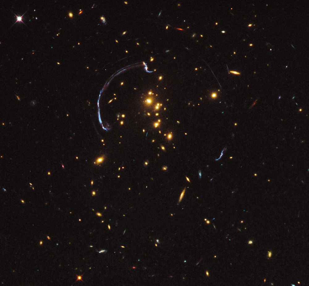 Image result for nasa deep field lensing
