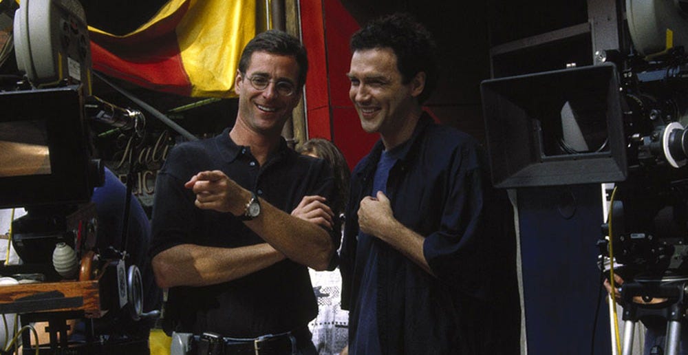 norm macdonald bob saget dirty work set