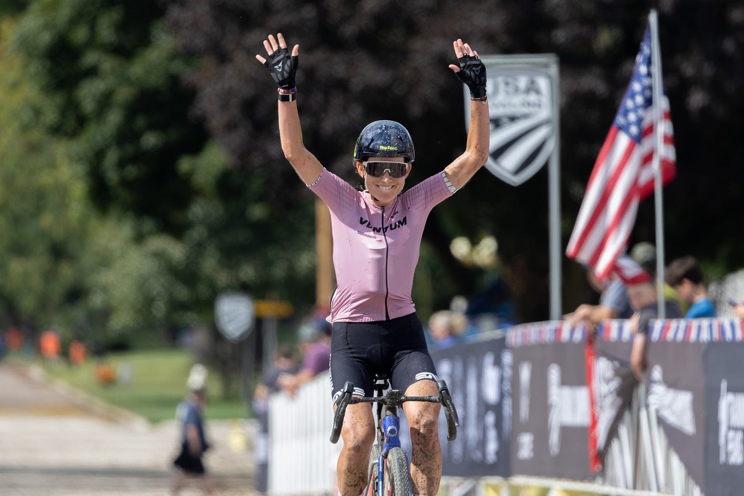 Lauren Stephens (Aegis Cycling Foundation) wins elite women’s title at the US Gravel Championships Lauren Stephens (Aegis Cycling Foundation) wins elite women’s title at the US Gravel Championships