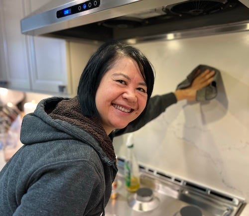 kitchen cleaning time