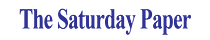 the saturday paper