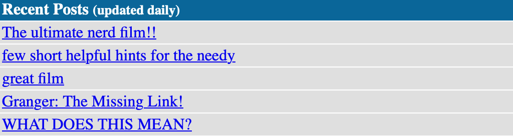 A list of topics on the IMDb message board for Primer, including "WHAT DOES THIS MEAN?"