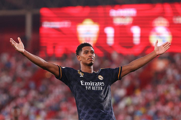 Jude Bellingham Jamal Musiala Real Madrid Bayern Munich Germany England