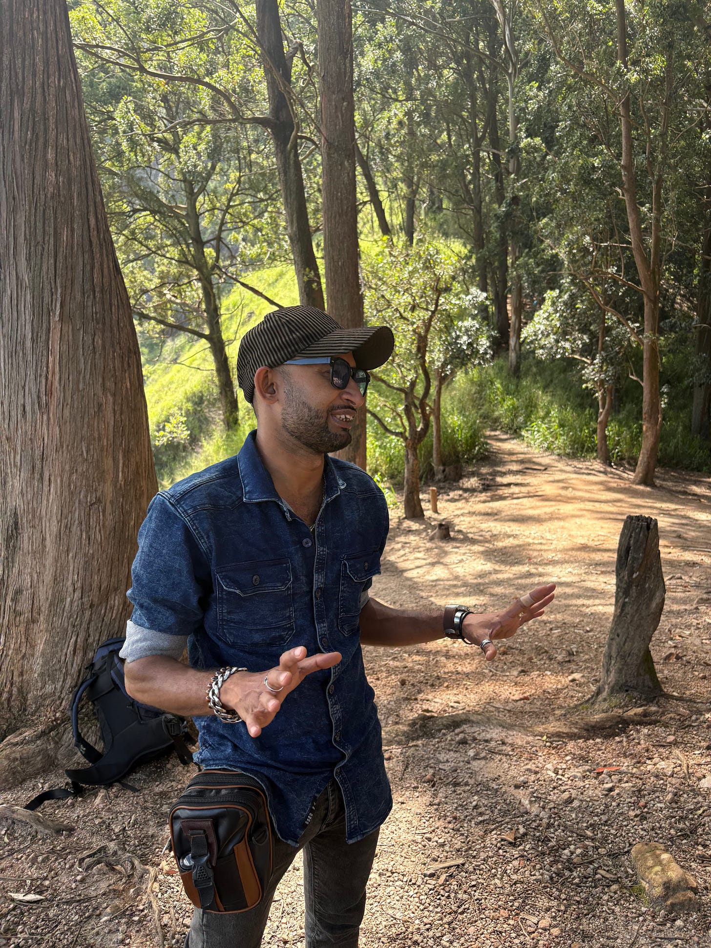 Dinuka, hiking guide in Ella, Sri Lanka.