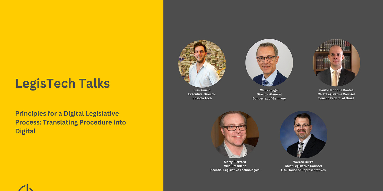 Principles for a Digital Legislative Process: Translating Procedure into Digital