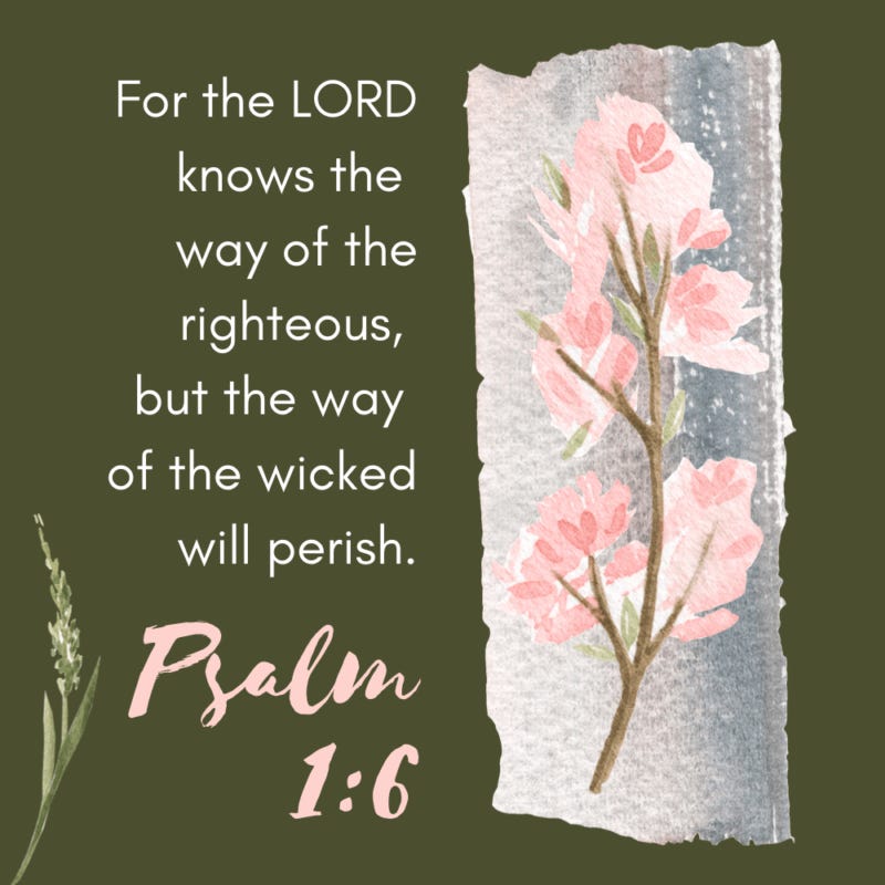 Psalm 1 Archives - Do Not Depart