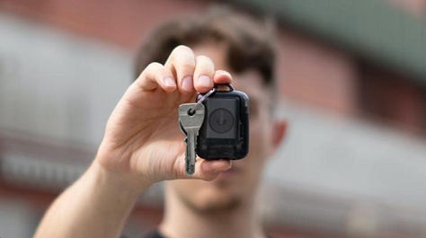 A firepit with burning skulls, Elgato's new teleprompter, and a powerbank the size of a car key