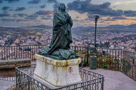 The Notre-Dame-de-France statue of the Virgin Mary