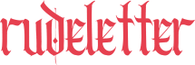 Rudeletter