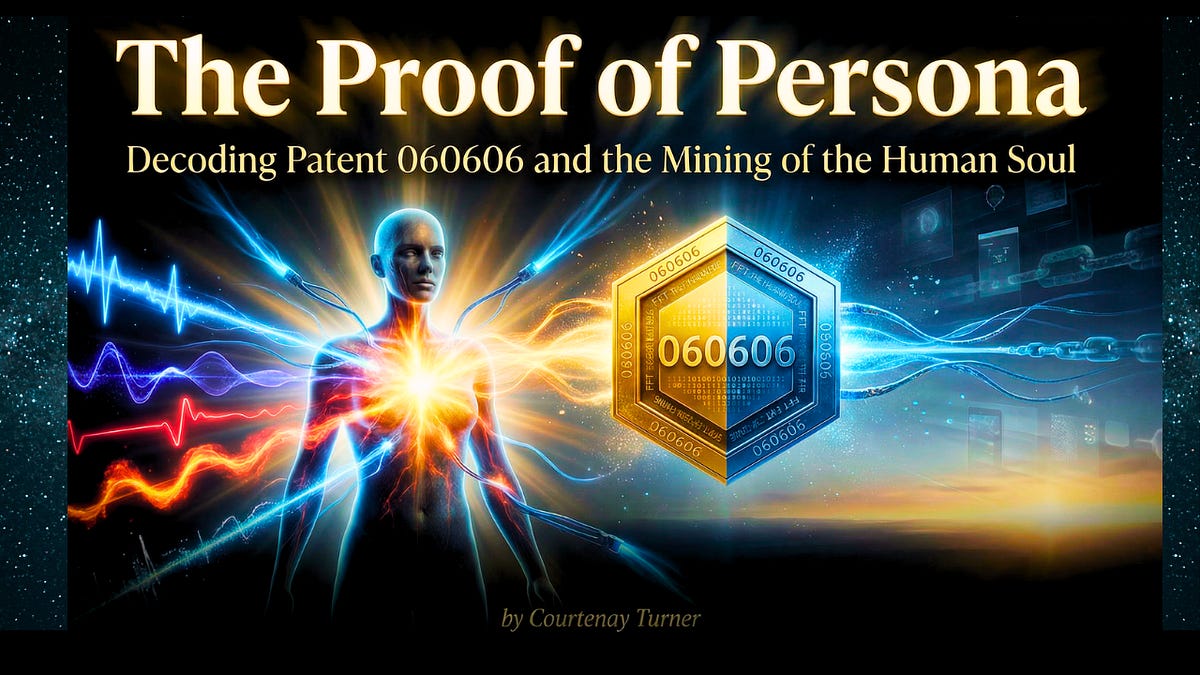 The Proof of Persona: Decoding Patent 060606 and the Mining of the Human Soul