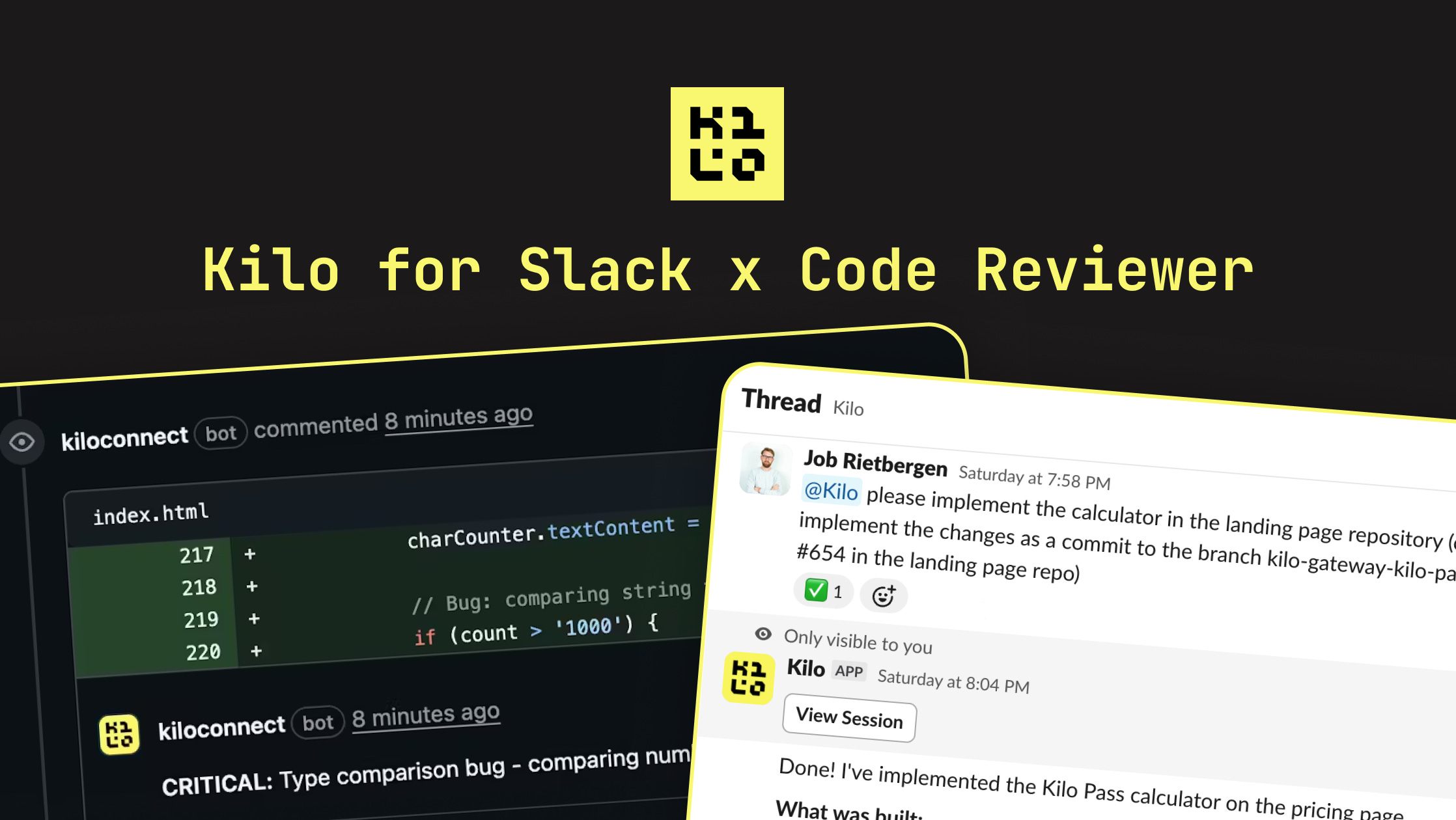 How I Use Kilo for Slack and Code Reviewer to Scale My Growth Role