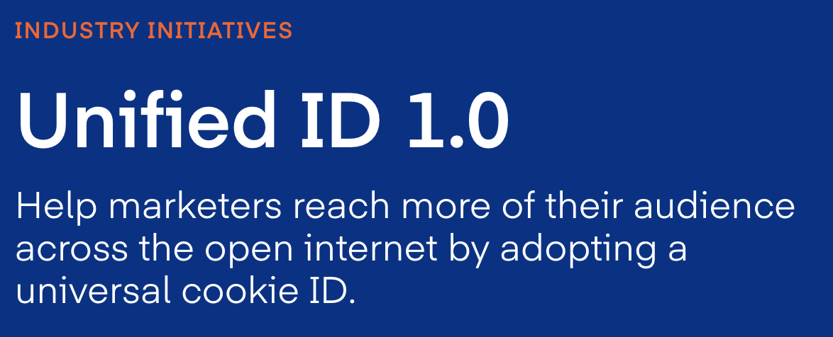 Unified ID 1.0 The Trade Desk