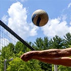 Fifty-four years of naked volleyball