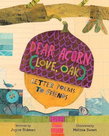 Dear Acorn (Love, Oak) by Joyce Sidman, Illustrated by  Melissa Sweet (9780358334767)