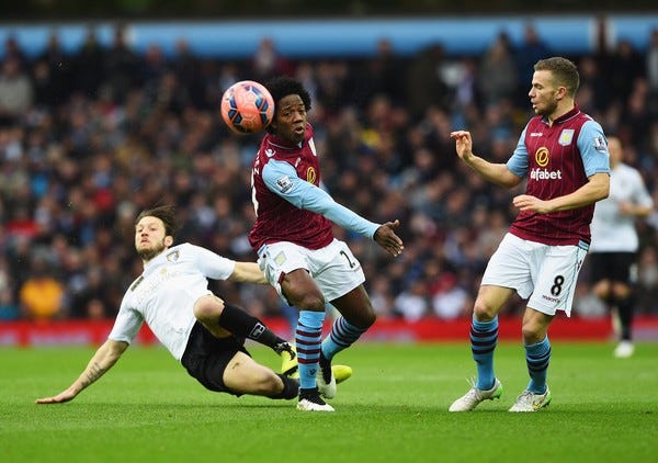 aston villa beats bournemouth bulge fa cup fourth round soccer 2015 images aston villa beats bournemouth bulge fa cup fourth round soccer 2015 images