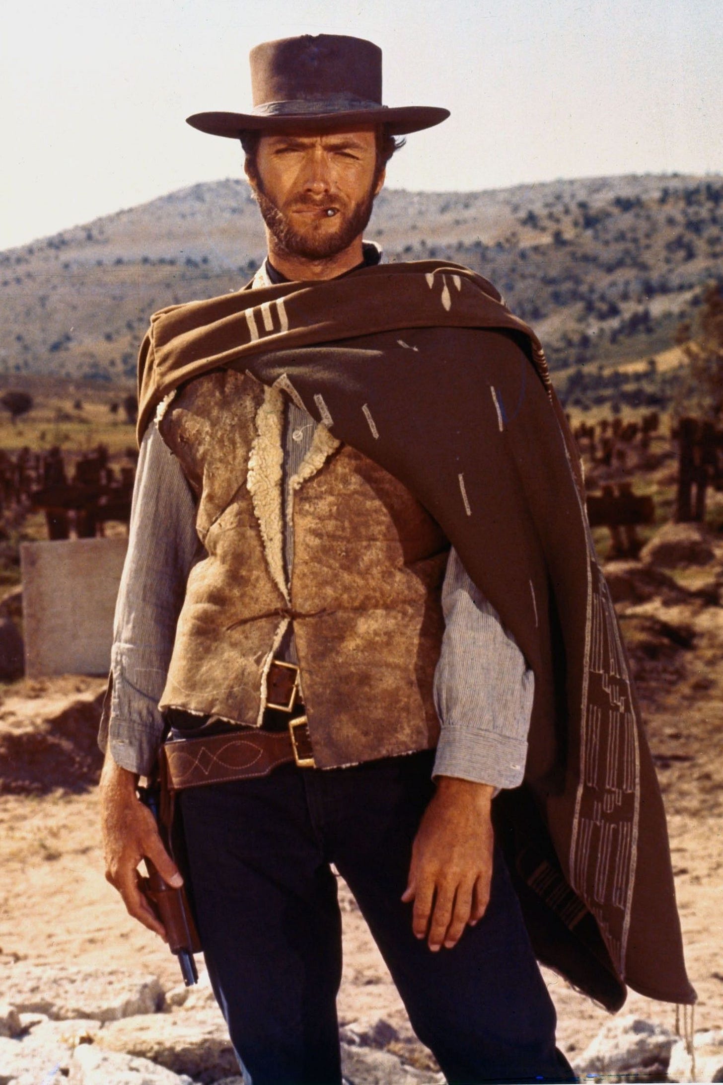Clint Eastwood as "The Man with No Name" in The Good, the Bad, and the Ugly » BAMF Style Clint Eastwood as "The Man with No Name" in The Good, the Bad, and the Ugly » BAMF Style